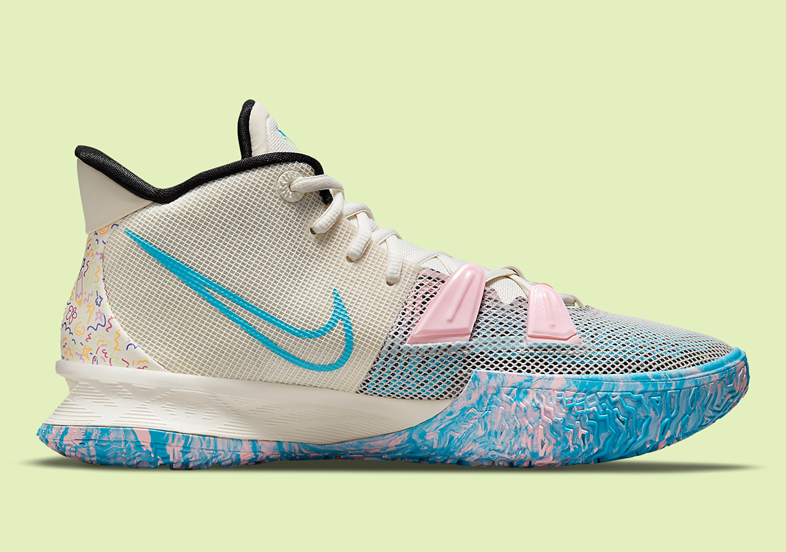 pink and blue kyrie