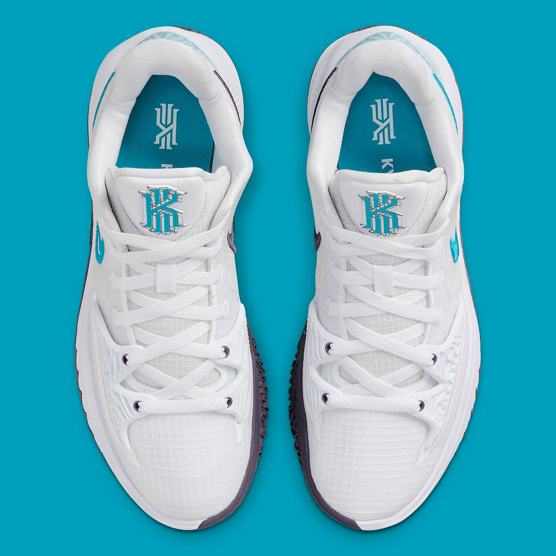 Nike Kyrie Low 4 White/Laser Blue CW3985-100 | SneakerNews.com