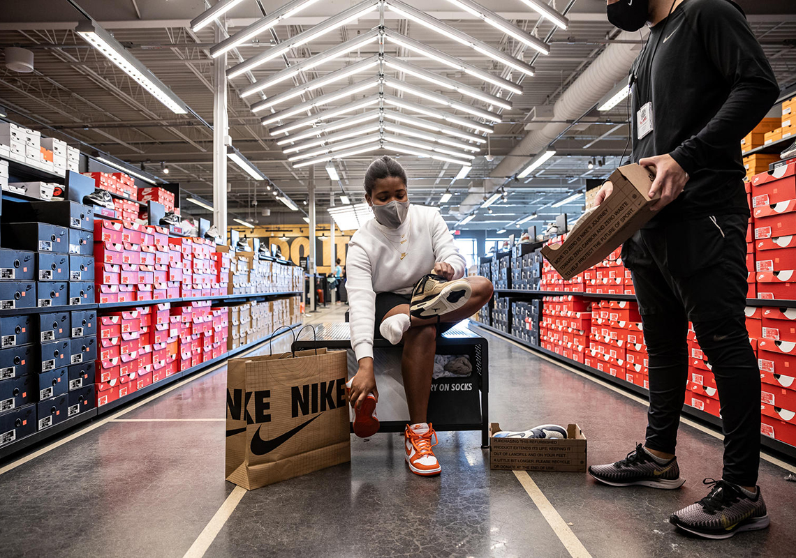 What stores shop sell nike