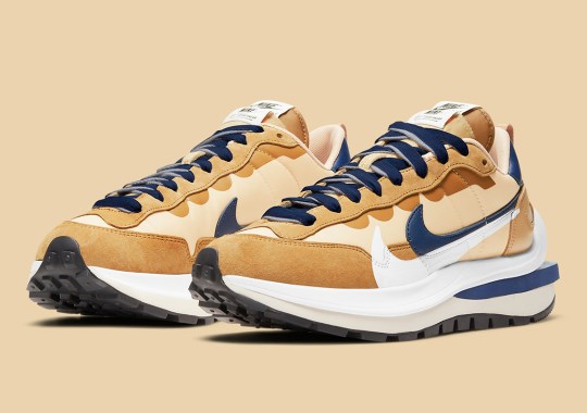 The sacai x Nike VaporWaffle “Sesame” Is Expected To Release This April