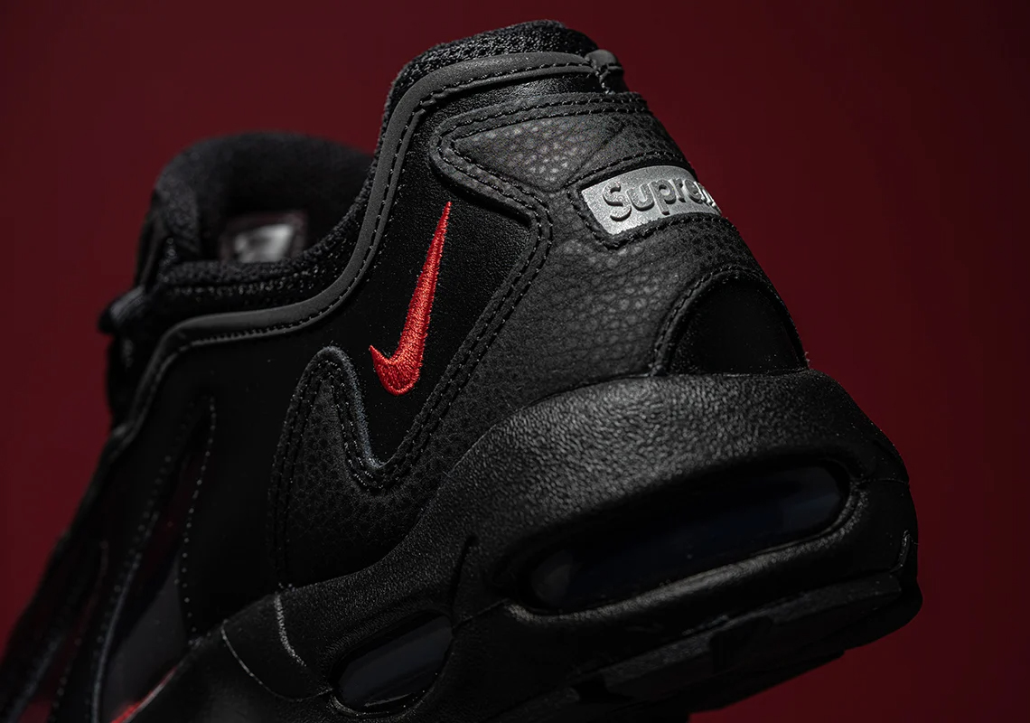 Supreme Nike Air Max 96 Black Speed Red CV7652-002 | SneakerNews.com