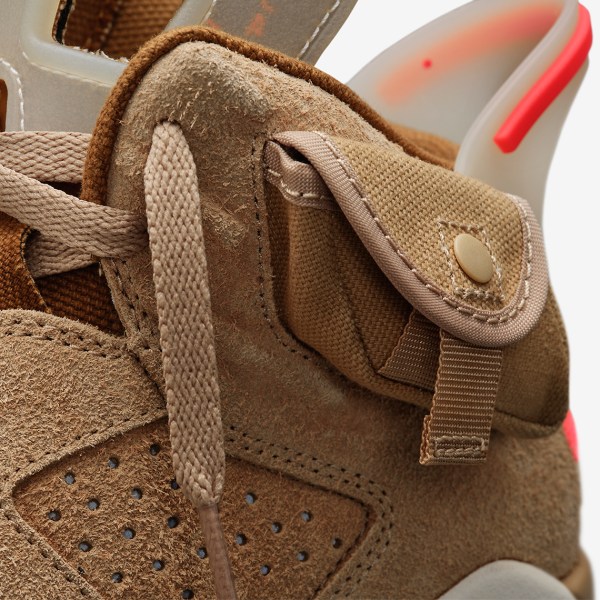 Travis Scott Air Jordan 6 British Khaki DH0690-200 | SneakerNews.com