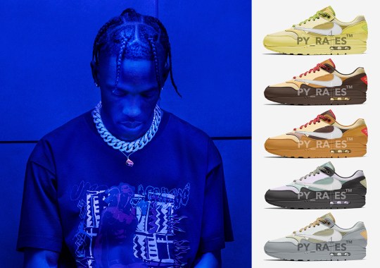 Travis Scott And Nike Are Releasing Five Air Max 1 Collaboration This Holiday 2021