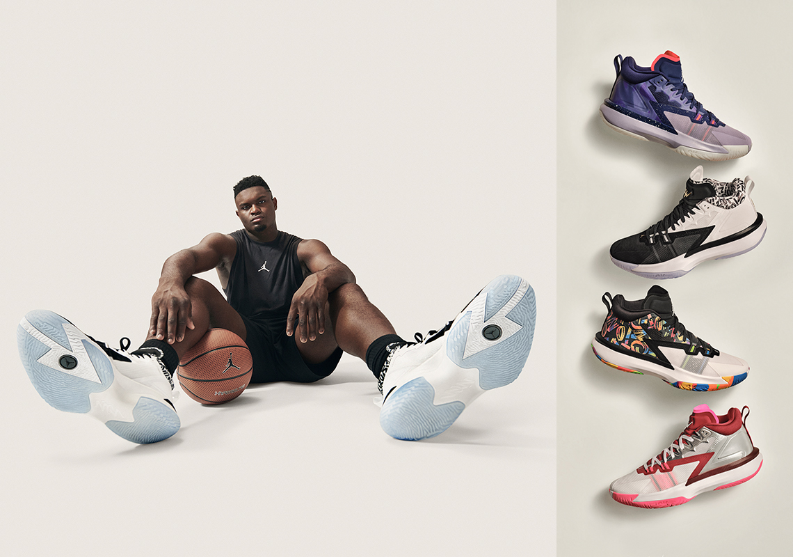 Zion Williamson Jordan Zion 1 Shoes Release Date | SneakerNews.com