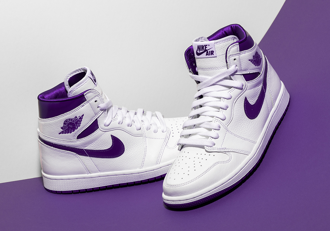 air jordan 1 court purple 2021 Women's Shoe