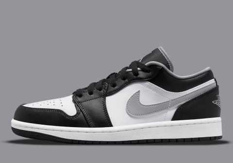 Air Jordan 1 Low Black Medium Grey 553560-040 | SneakerNews.com