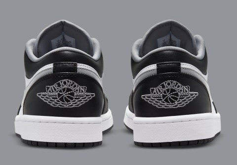 Air Jordan 1 Low Black Medium Grey 553560-040 | SneakerNews.com