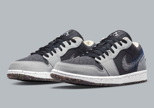Air Jordan 1 Low Crater Appears With Recycled Materials