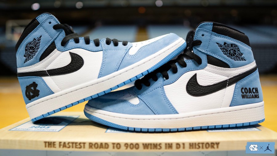 Air Jordan 1 University Blue Roy Williams Autograph | SneakerNews.com