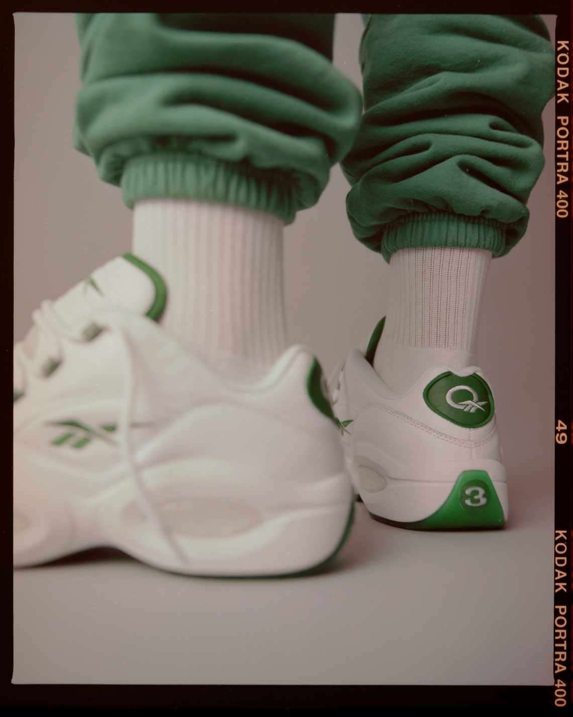 Reebok question deals low femme verte