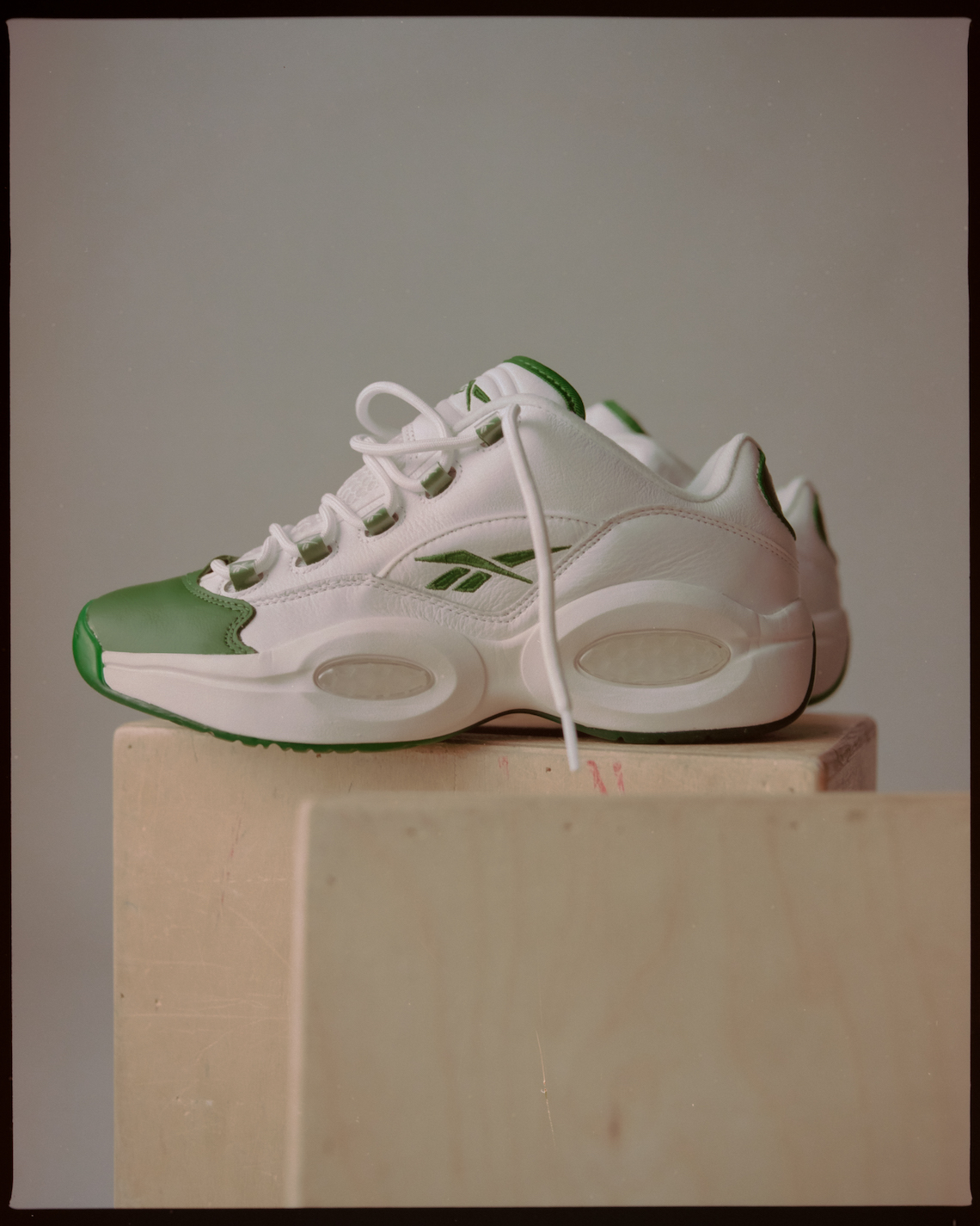 Reebok Question Low Green Toe GZ0367 Release | SneakerNews.com