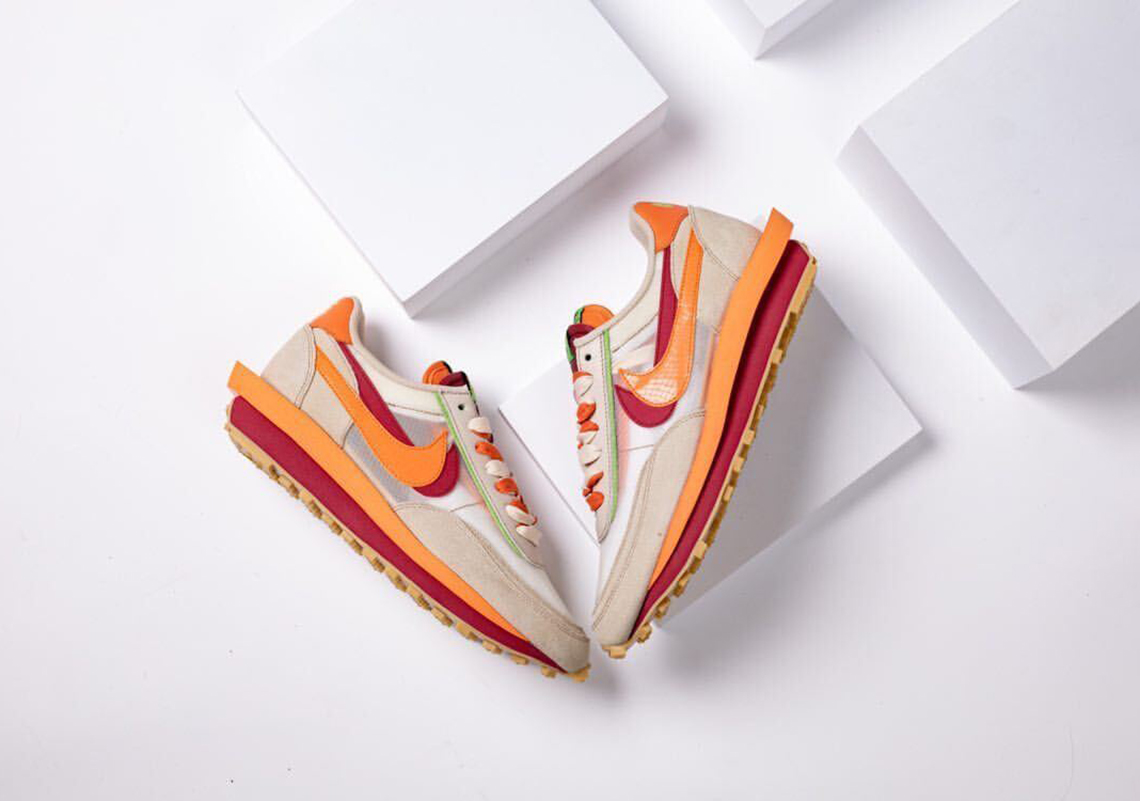 NIKE - 28cm ナイキ Sacai CLOT LDWaffle オレンジ ブレイズの+spbgp44.ru