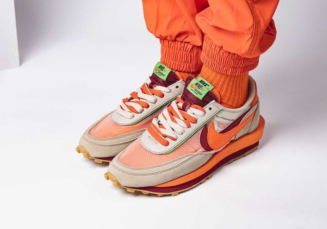 sacai orange clot