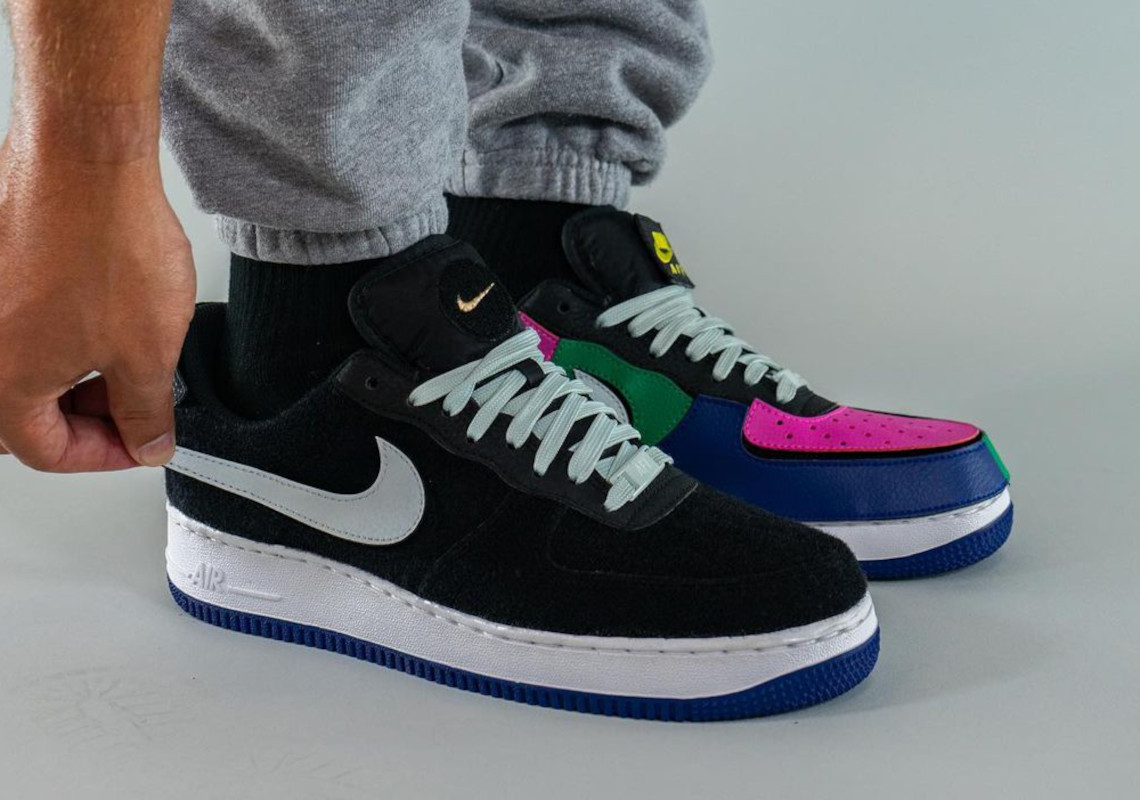 Nike Air Force 1/1 Black Multi-color DB2576-001 | SneakerNews.com