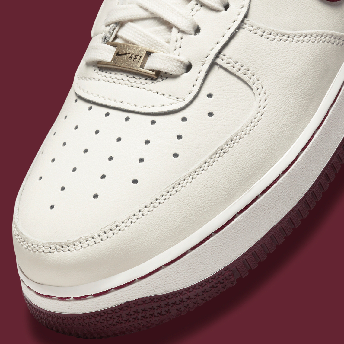 Nike Air Force 1 Craft Sail Dark Beetroot DB4455-100 | SneakerNews.com