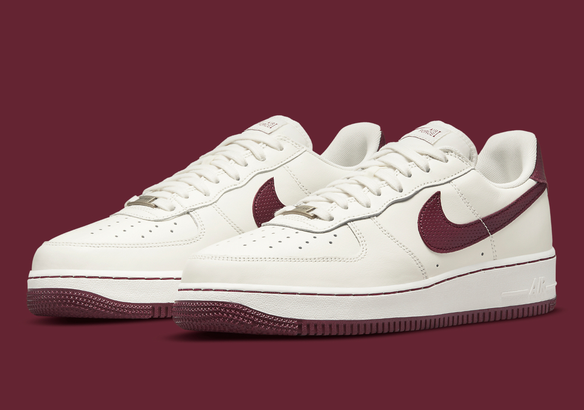 The Nike Air Force 1 Craft Appears With "Dark Beetroot" Accents