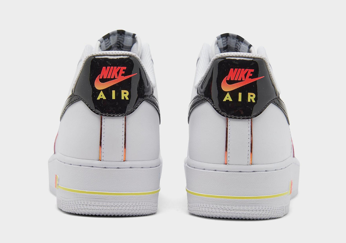 finish line black air force 1