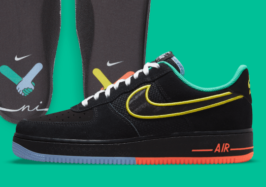Themes Of Unity Decorate This Nike Air Force 1 Low