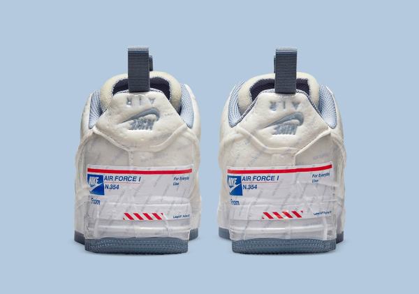 USPS Nike Air Force 1 Experimental Postal Ghost CZ1528-100 ...