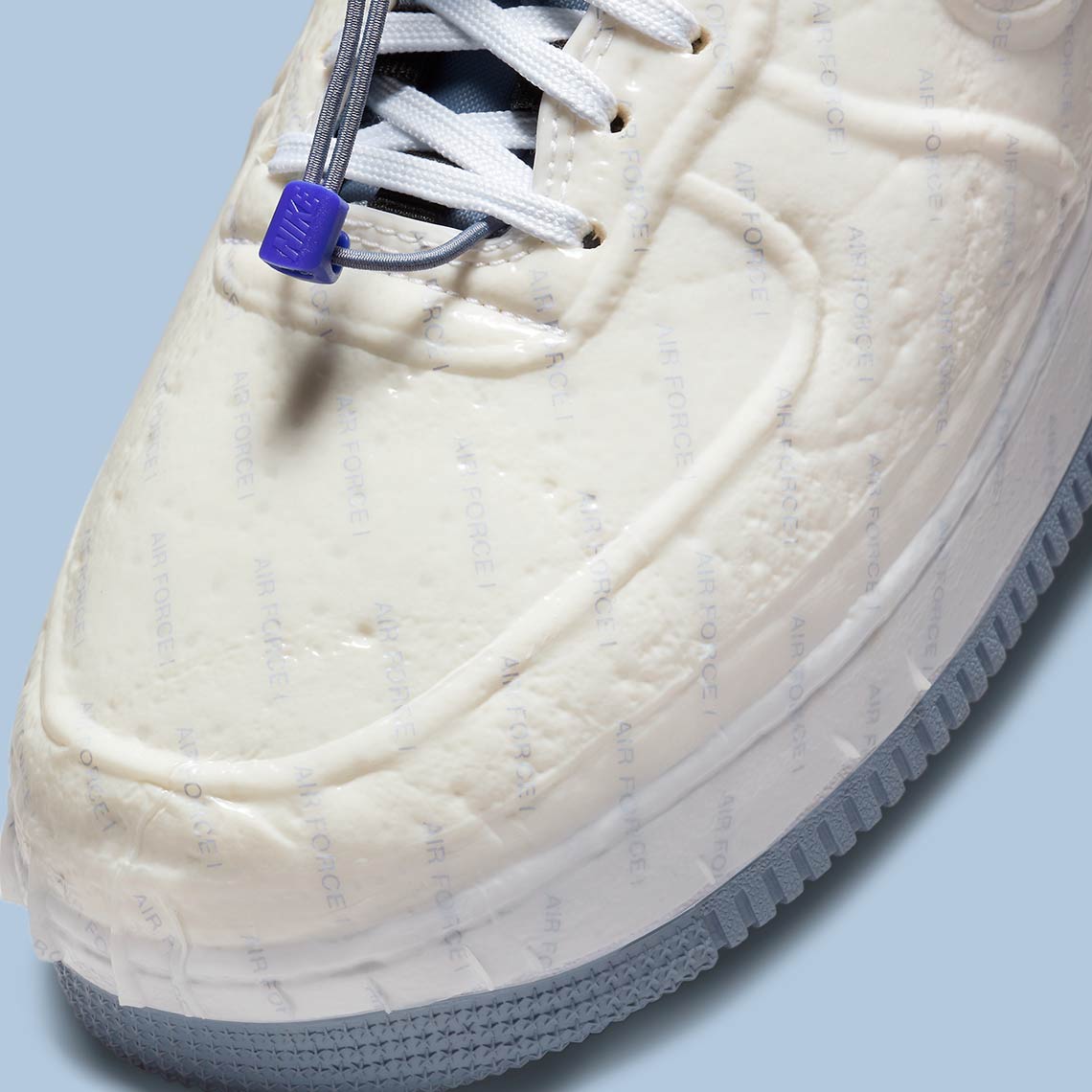 Nike Air Force 1 Experimental USPS Size 9 Postal Ghost CZ1528-100 Brand New