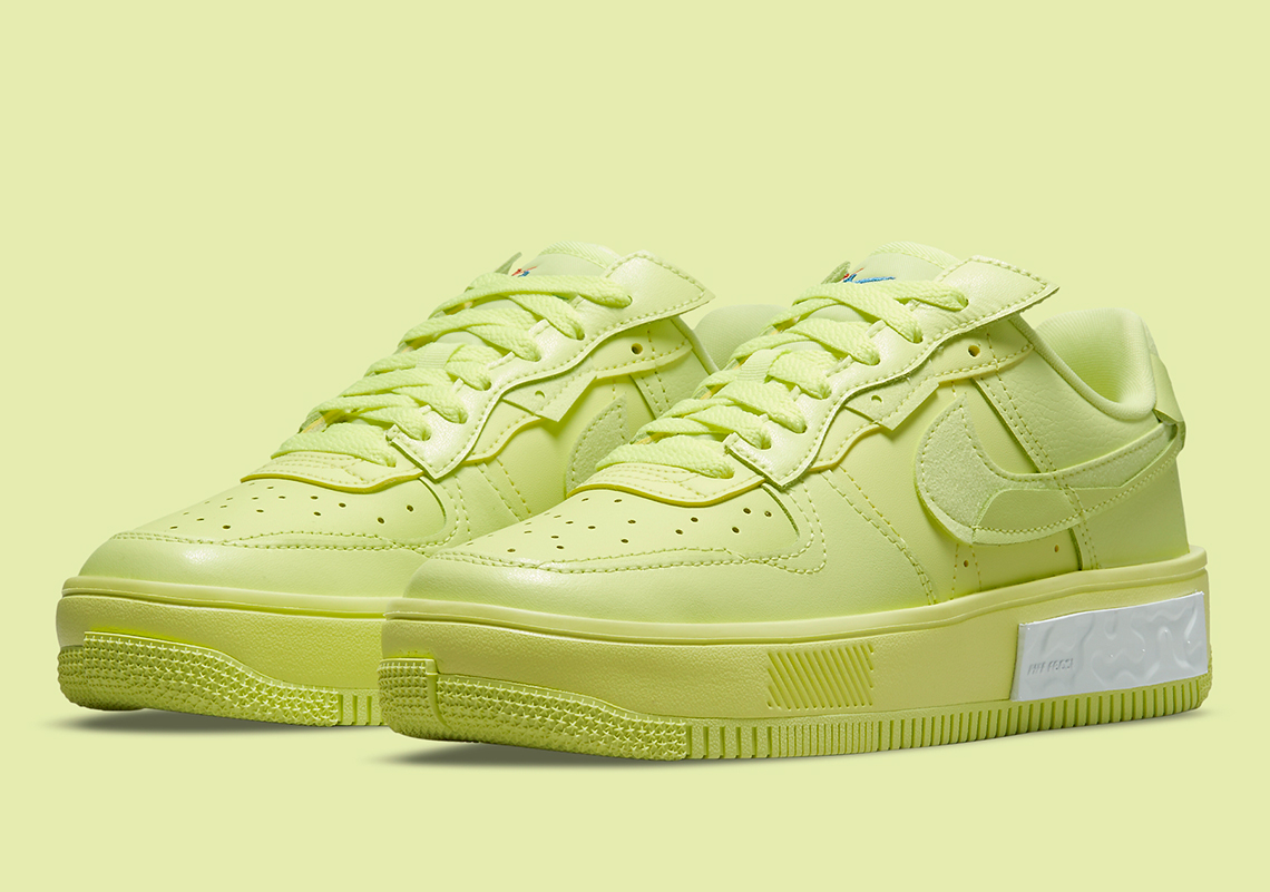 The Nike Air Force 1 Fontanka Brightens Up With Yellow Strike And Lemon Twist