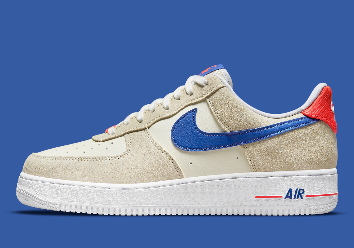 The Nike Air Force 1 Low Employs The Seasonal "USA" Style Look