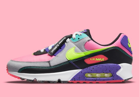 Vivid Neons Approach The Latest Nike Air Max 90 “Exeter Edition”