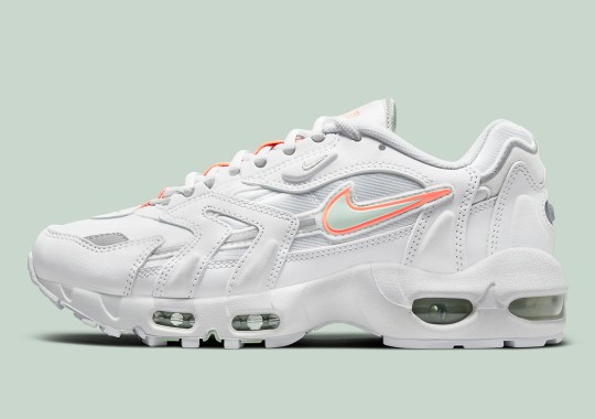 The nike palm Air Max 96 II Appears In Pure Platinum And Bright Mango
