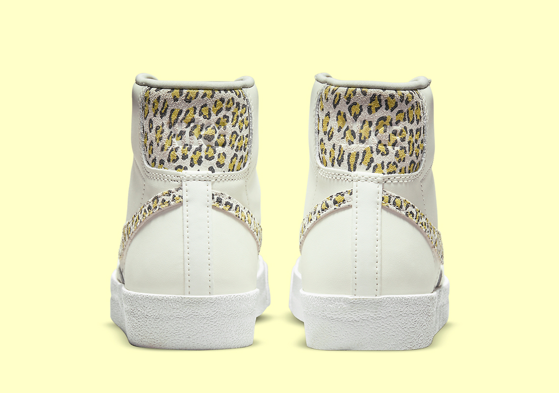 cheetah print nike blazers