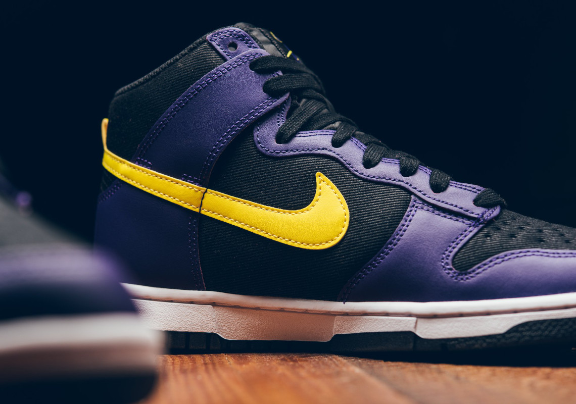 Nike Dunk High Lakers Dh0642 001 8
