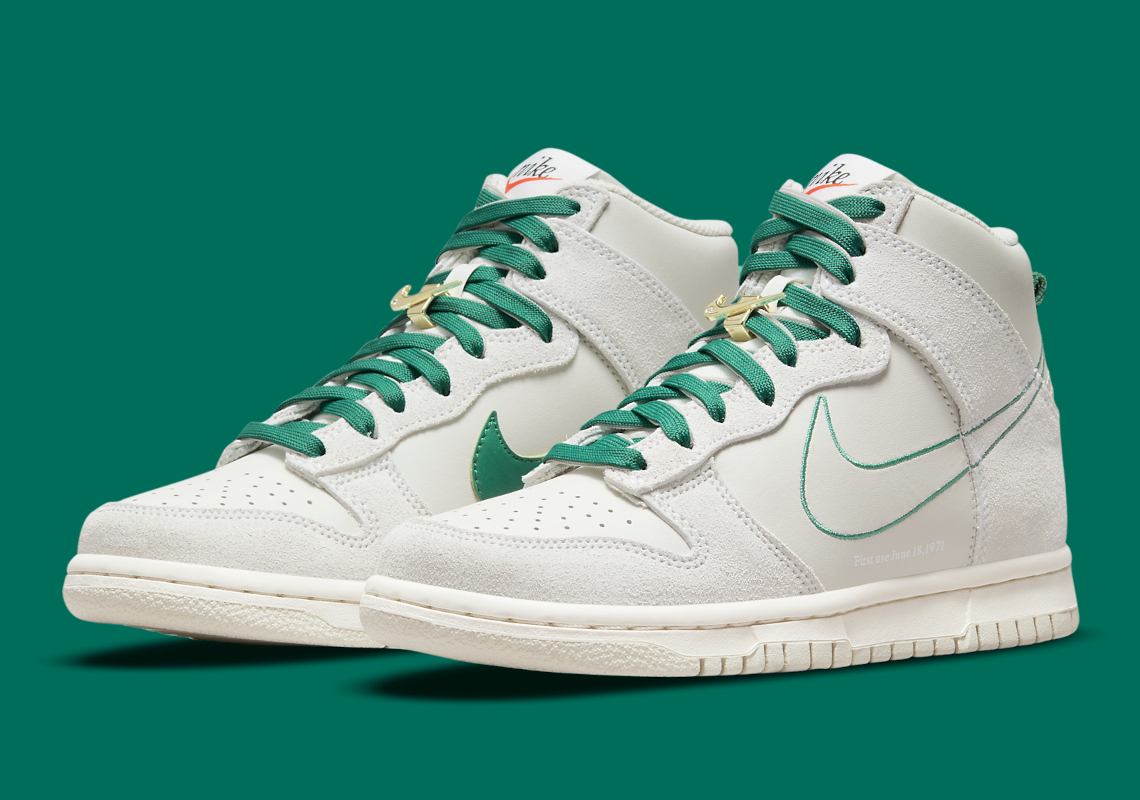 nike dunk high se first use sail