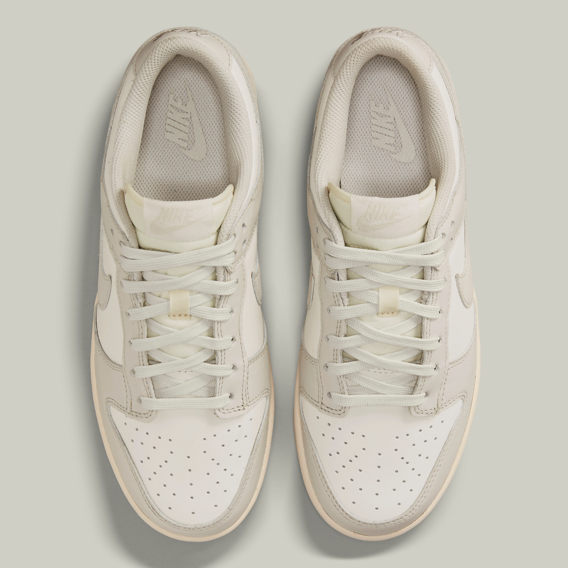 nike dunks light bone