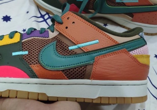 Nike Reinvents The Dunk Low’s Paneling With Upcoming “Scrap” Colorway