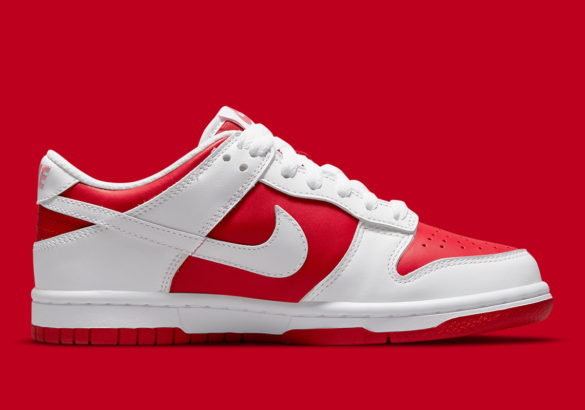 Nike Dunk Low White University Red DD1391-600 | SneakerNews.com