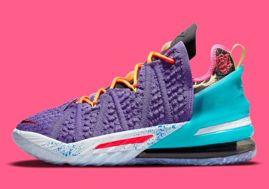 Nike Honors LeBron James’ Insanely-Long Signature Sneaker History With The LeBron 18 “Best 10-18”
