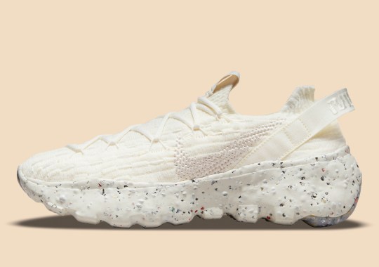 The Nike Space Hippie 04 Gets An Elegant All-Cream Look