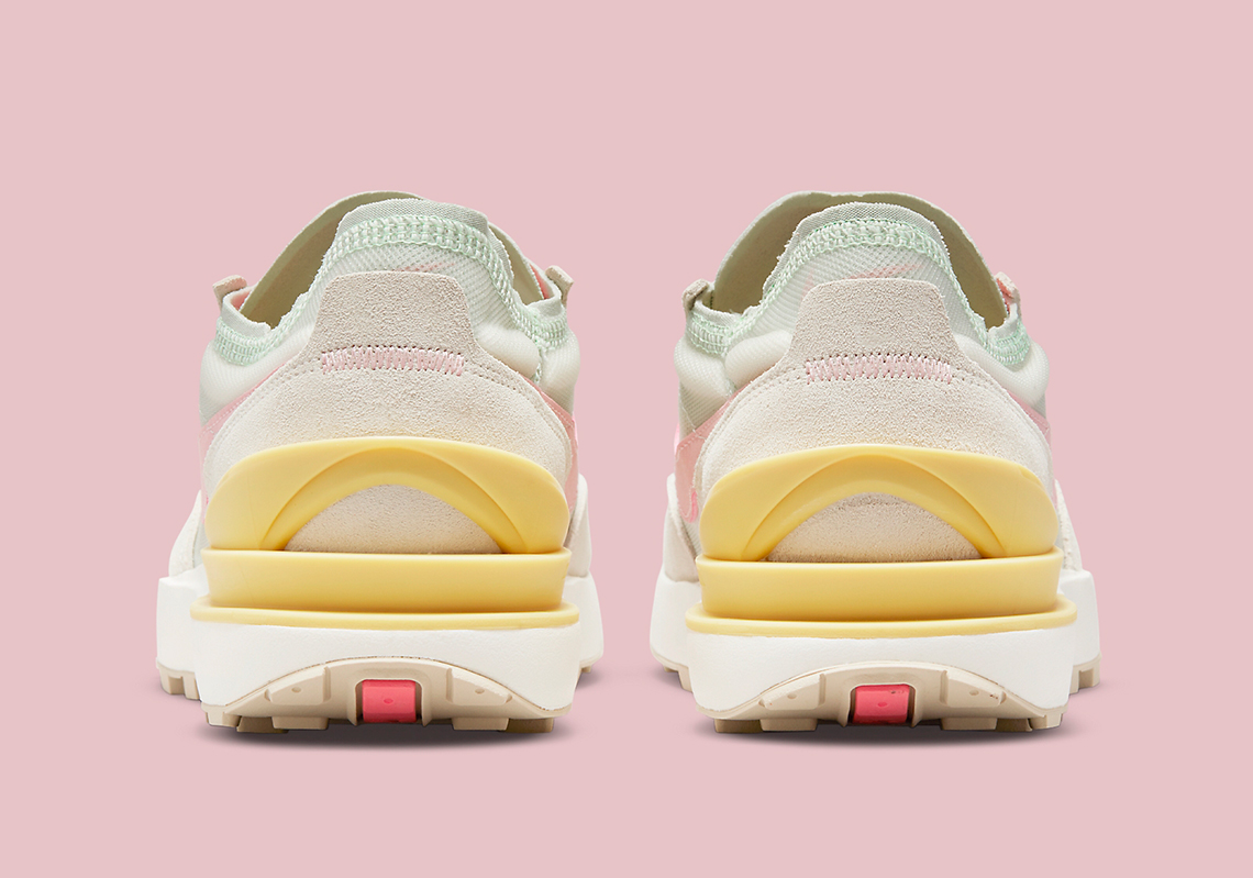 nike waffle one seafoam-pink glaze-sea glass