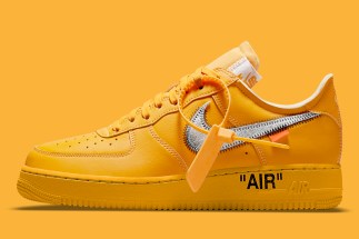 Off White Nike Air Force 1 Lemonade