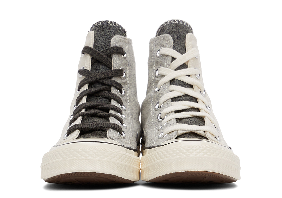 Ssense Converse chuck taylor polka dot ASOS Concrete Grey 4