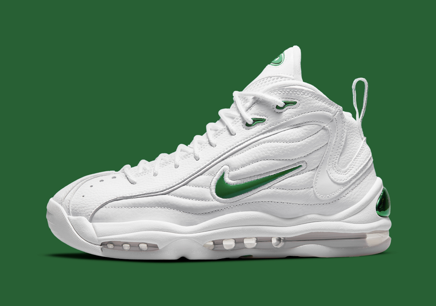 Nike Air Total Max Uptempo White Green 
