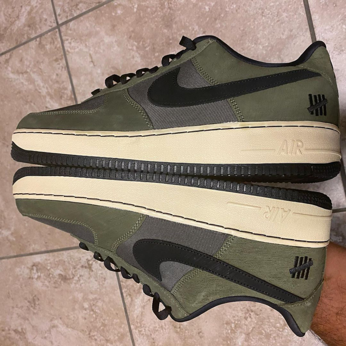 undefeated air force 1 olive