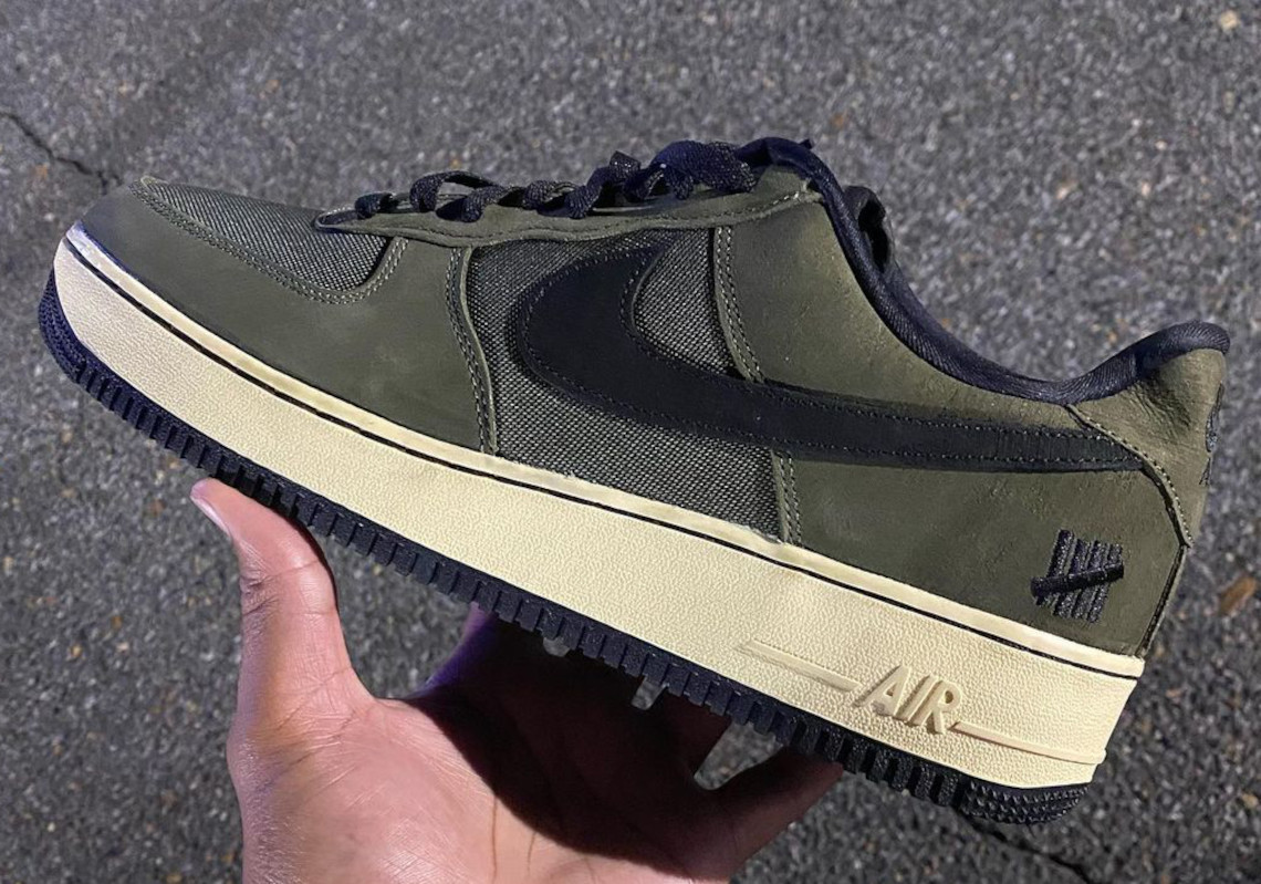 Undefeated Nike Air Force 1 Low Olive Release | SneakerNews.com