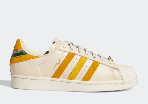 Yara Shahidi adidas Superstar Legacy Gold GZ2764 | SneakerNews.com