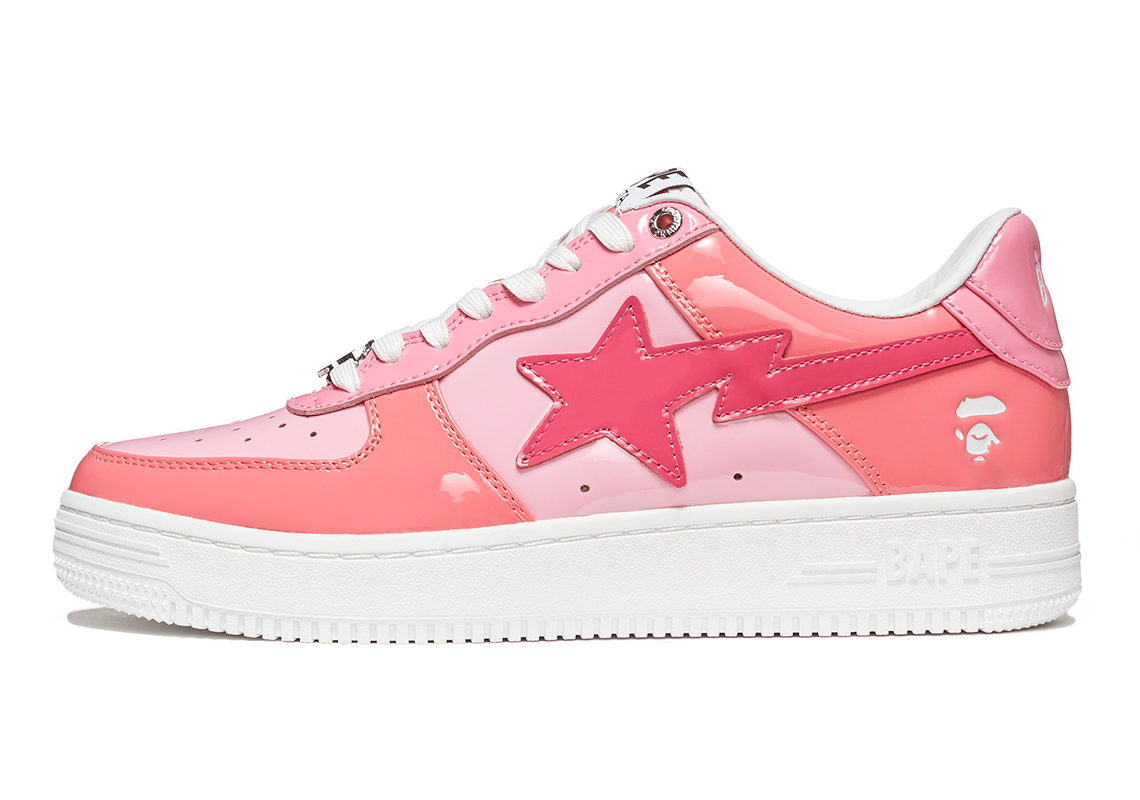 Patent sale leather bapesta