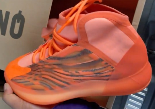 adidas Yeezy Quantum Revealed In Vivid Orange Colorway