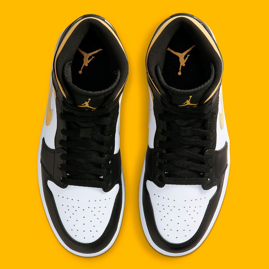 jordan one mid gold
