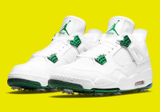 The Air Jordan 4 Golf Pays Homage To The Masters Tournament With Its Latest Colorway