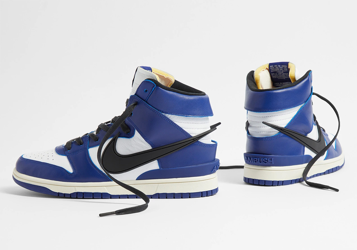 AMBUSH Nike Dunk High Royal Blue Store List | SneakerNews.com