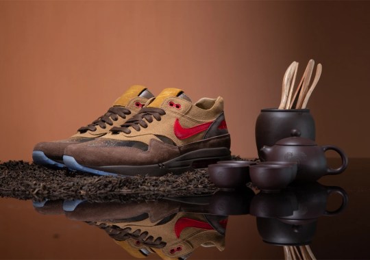 CLOT’s Tea-Inspired Nike Air Max 1 “Cha” To Release On May 21st