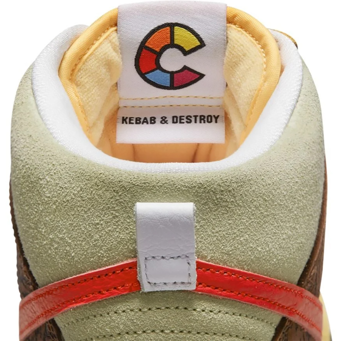 Color Skates x Nike SB Dunk High Kebab and Destroy